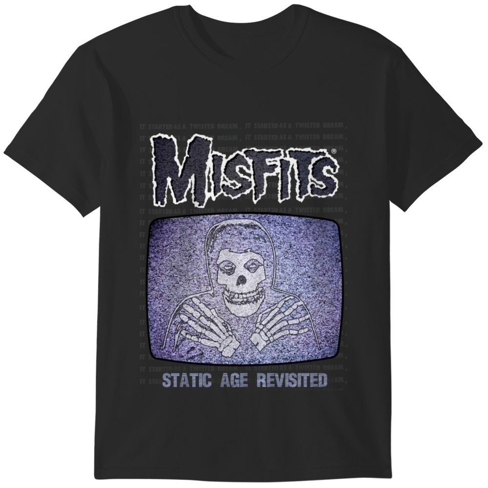 Misfits Unisex Tshirt Static Age Revisited Shirt 1